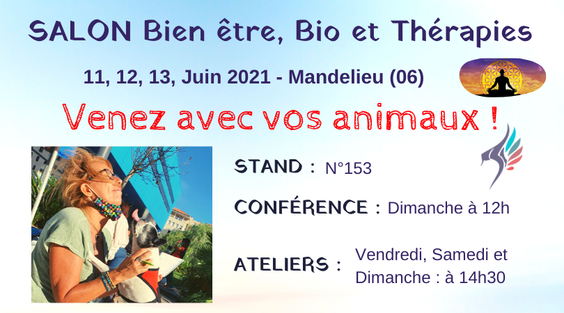 Visuel Salon Mandelieu juin 21 salon bien etre mandelieu